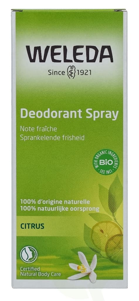 Weleda Citrus Deodorant Natural Spray 100 ml