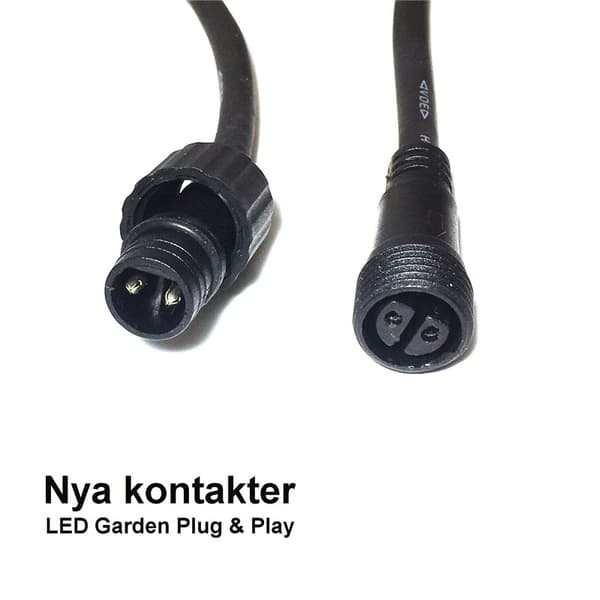 LightsOn Sirius-flomlys svart
