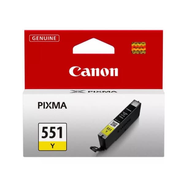 Canon Bläck 6511B001 CLI-551 Gul