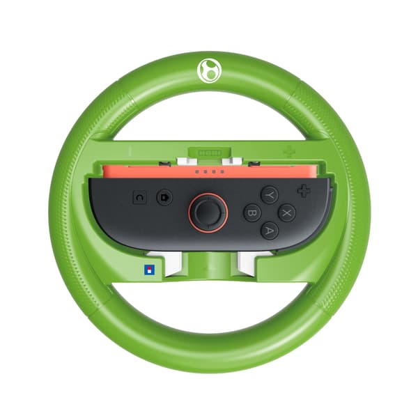 Hori Racing Wheel Attachment Set til Switch 2 (Yoshi) - Grøn