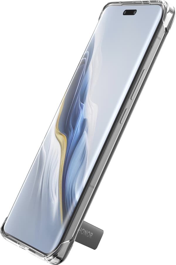 Honor Magic6 Pro skyddsfodral med stativ, svart