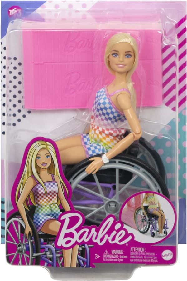 Barbie Pyörätuoli -muotinukke