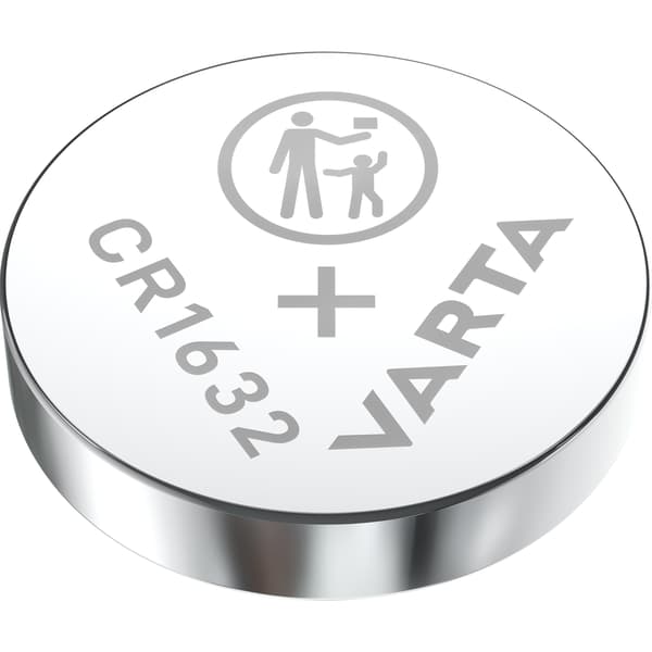 Varta CR1632 3V litium knappcellebatteri 2-pakning