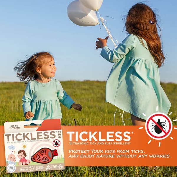 TICKLESS Flåtbeskyttelse Baby/Kid Orange