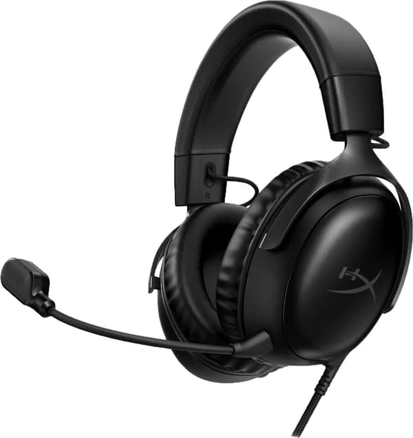 HyperX Cloud III Gaming-hodesett Svart