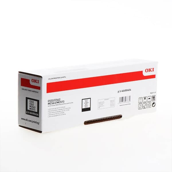 OKI Toner 46490404 Svart
