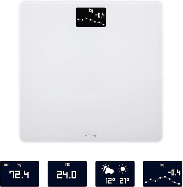 Withings Kroppsvåg, vit