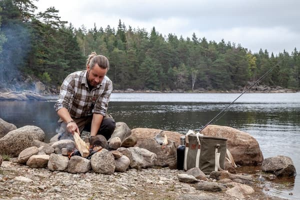 Orrefors Hunting Kylväska, Grå