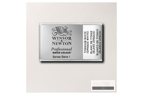 Prof Water Colour Pan/W Titanium White 644