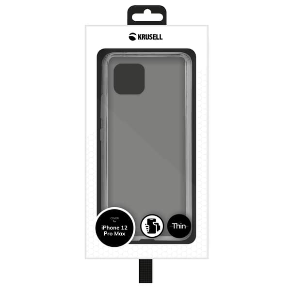 iPhone 12 Pro Max HardCover, läpinäkyvä, läpinäkyvä
