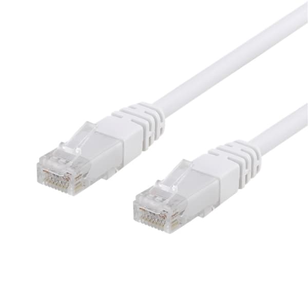 EPZI U/UTP Cat6 patch cable, CCA, 2m, 250MHz, white