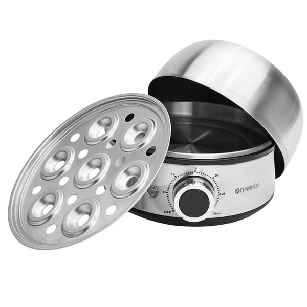 Champion Äggkokare Timer 7 Ägg EB600 Rostfri