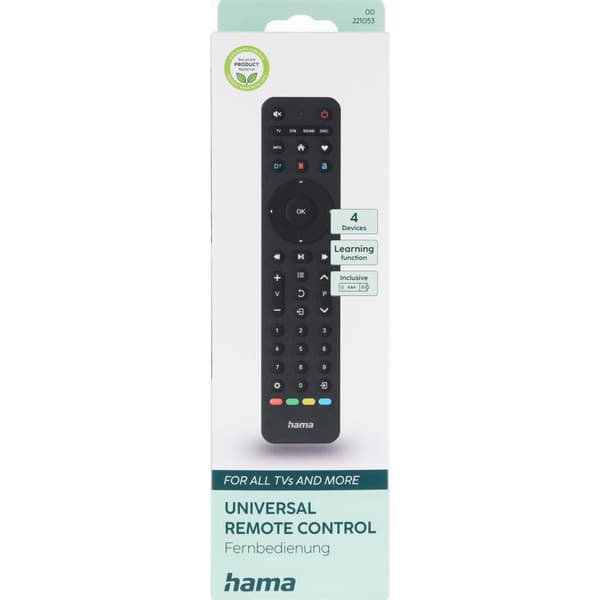 Hama Fjernkontroll Universal 4in1