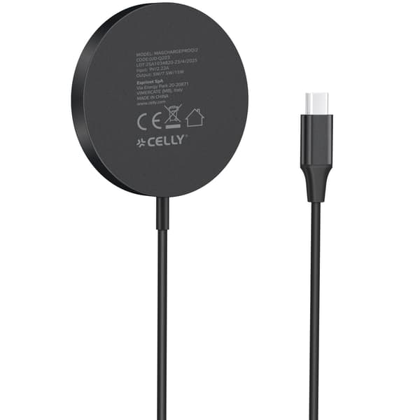 Celly Trådlös laddare Qi2 15W
