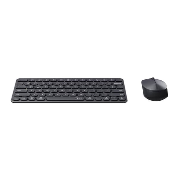 Rapoo Sæt Tastatur/Mus 9010M Trådløst Multi-Mode Sort