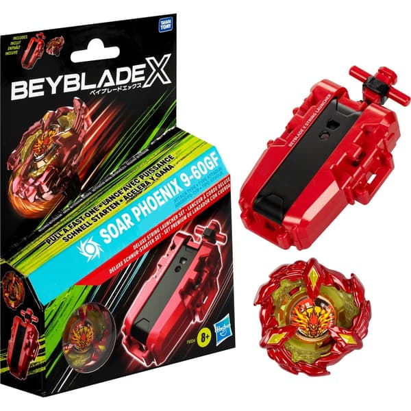 Beyblade - BBX Deluxe String Launcher-sæt (F9324EU4)
