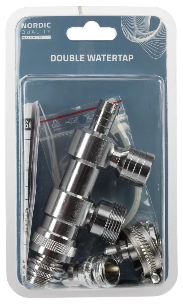 Nordic Quality Double water connection 3/4"