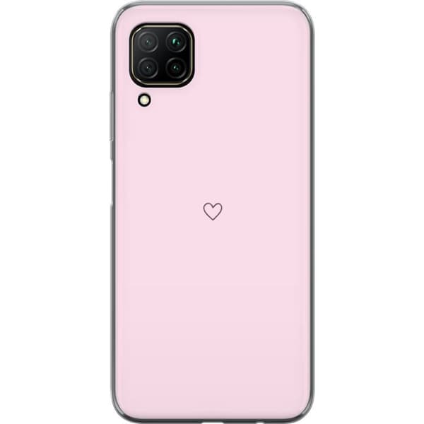 Mobildeksel til Huawei P40 lite med Hjerte motiv