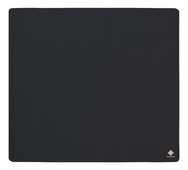 DELTACO GAMING musematte XL, 45x40cm, vaskbart stoff, svart