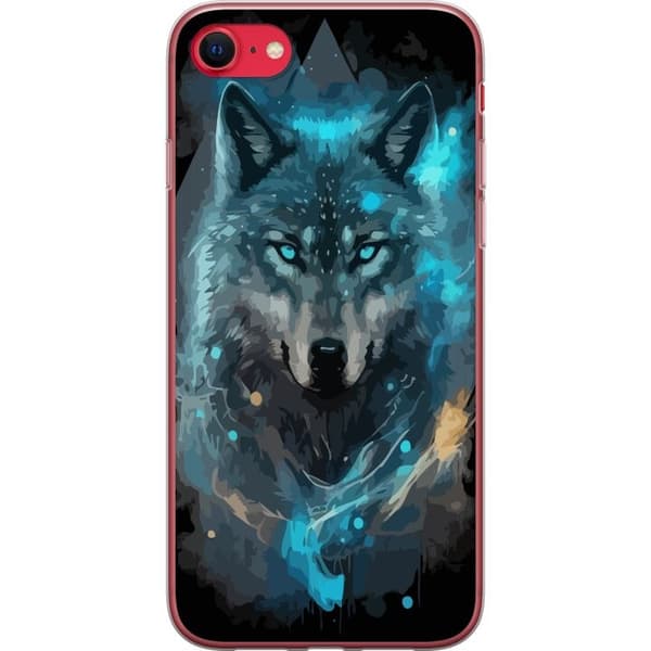 Mobilskal till Apple iPhone 7 med Varg motiv
