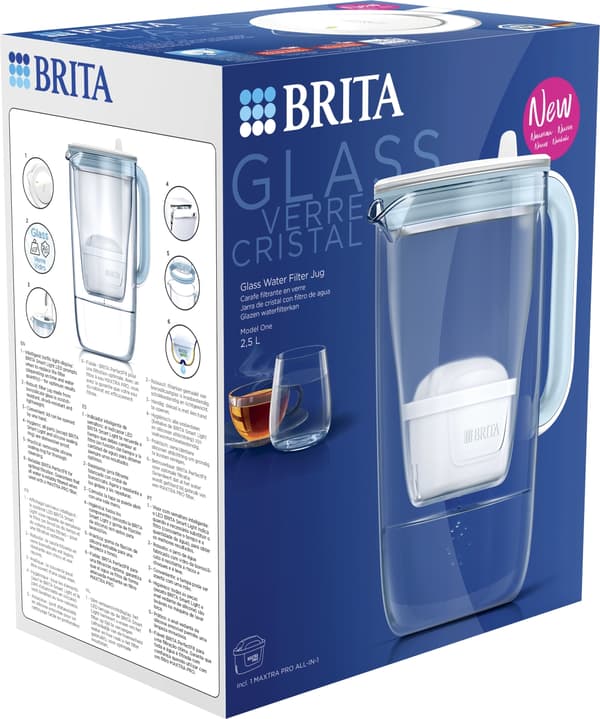 BRITA Glaskanne, glass, 1,5L