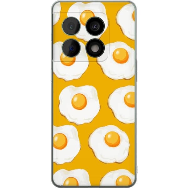 Mobildeksel til OnePlus 10 Pro med Stekt egg motiv