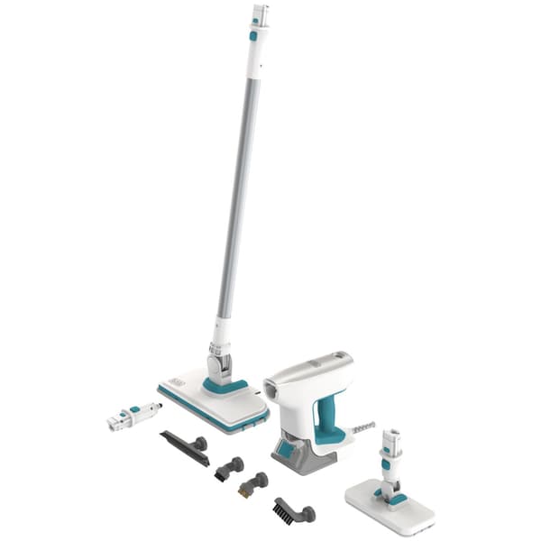 Black & Decker Ångmopp 1500W Steamsystem 8st Tillbehör