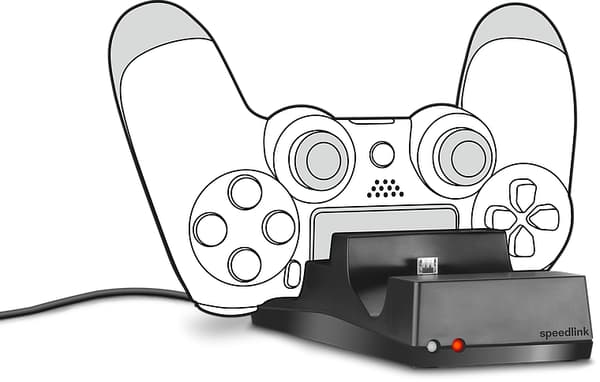 Speedlink JAZZ USB-laddare - för PS4, svart