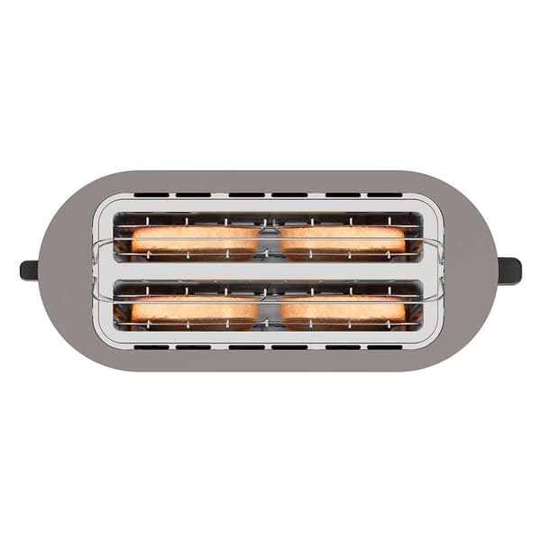 BLACK+DECKER Brødrister 2 Skiver Lang 1500W Rustfrit Stål