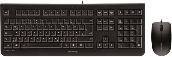 Cherry DC 2000, standardtangentbord inkl. 3-knappars mus