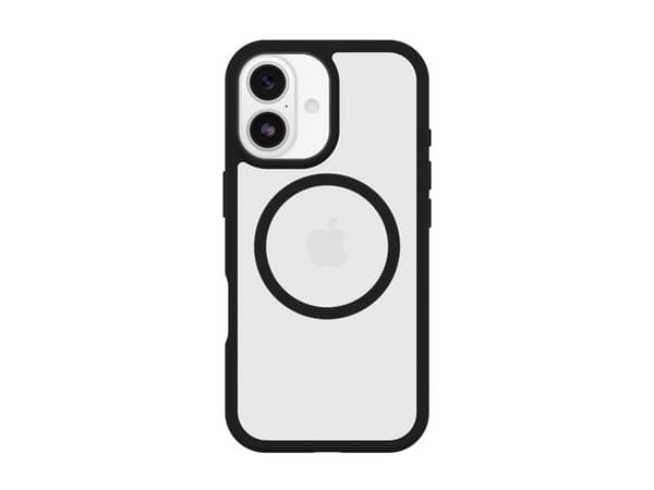Otterbox React Magsafe Iphone 17 - Black Crystal Clear/Black