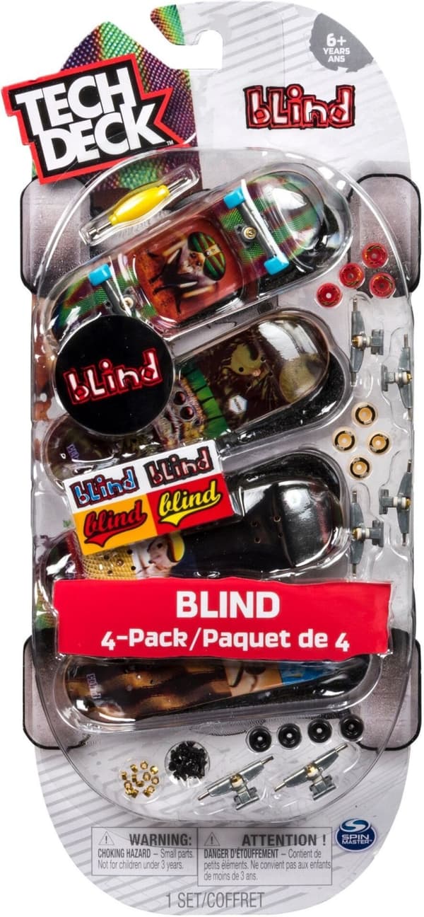 Tech Deck sormiskeitti, 4 kpl