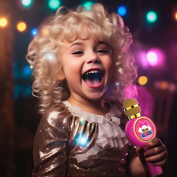 LOL Surprise GLAM Karaoke Mic PopSing With LED