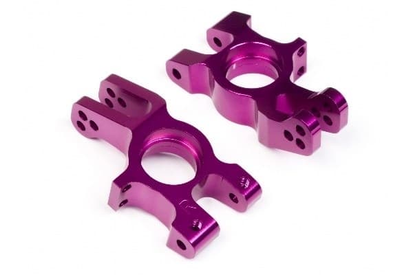 Baknav i aluminium (lilla)