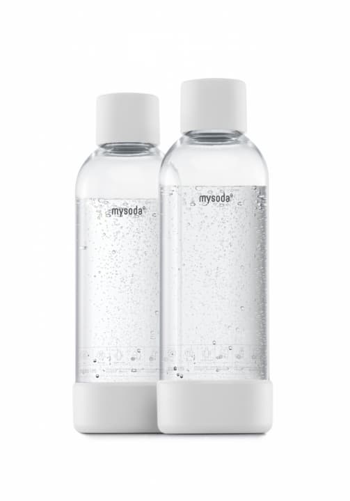 Mysoda PET-flaska 1L 2-pack, Vit