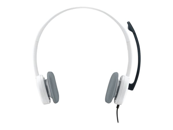 Logitech H150 Hodesett hodebøyle hvit