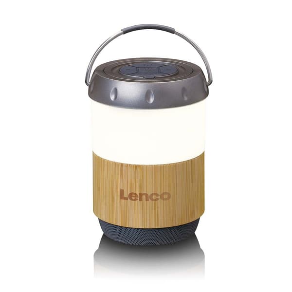 Lenco Lyhty, jossa on sisäänrakennettu Bluetooth®-kaiutin Bambu