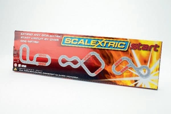 SCALEXTRIC 'START' track straight 2pcs