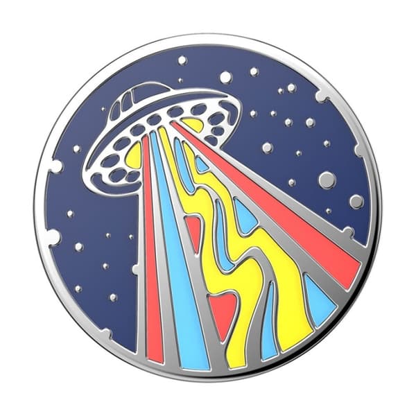 PopSockets PopGrip PREMIUM Enamel Outta This World Navy