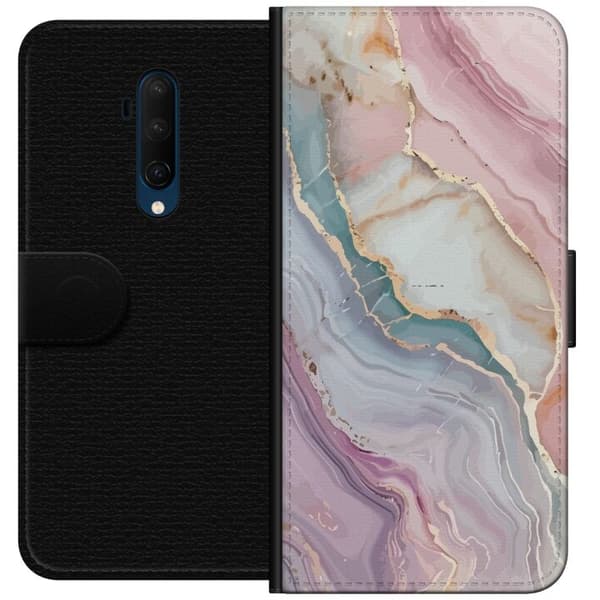 Tegnebogsetui til OnePlus 7T Pro med Marmor motiv