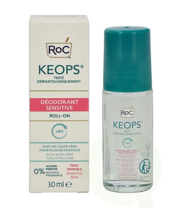 ROC Keops Deo Roll-On - Sensitive Skin 30 ml