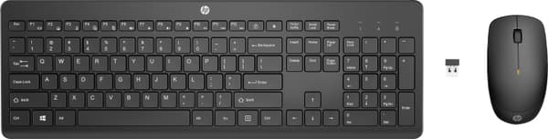 HP 230 Wireless Desktop-sett, svart - Nordic
