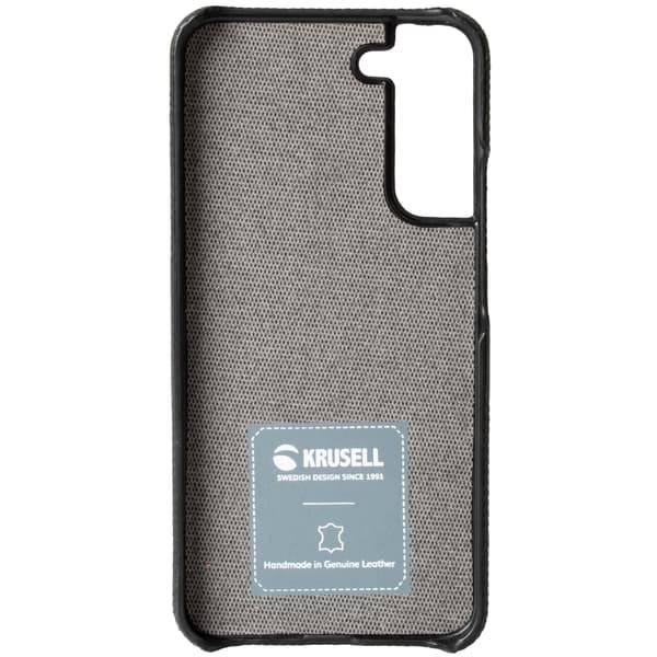 Krusell Lædercover Galaxy S22 Sort