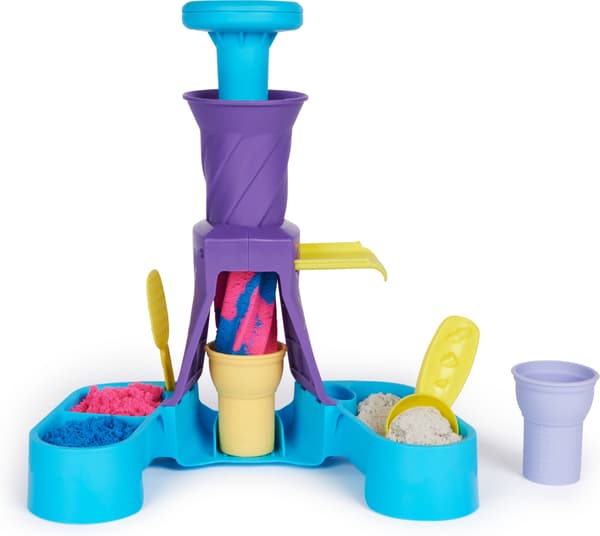 Kinetic Sand Soft Serve Station - legesæt til is