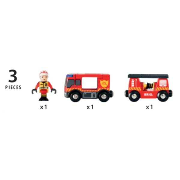 Brio 33811 Brannbil