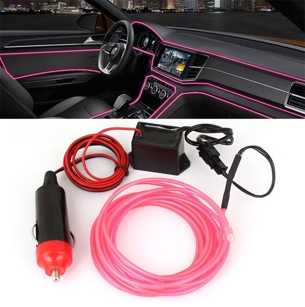 Fleksibel Universal LED-strip 2m, Pink