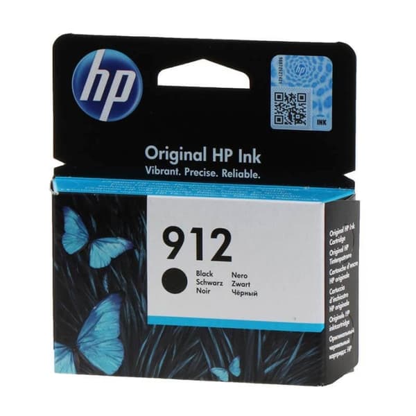 HP Musteet 3YL80AE 912 Musta