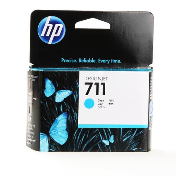 HP Blæk CZ130A 711 Cyan 29ml
