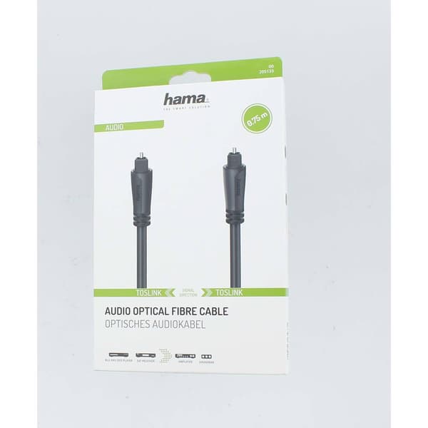 Hama Kabel ODT Sort 0,75m