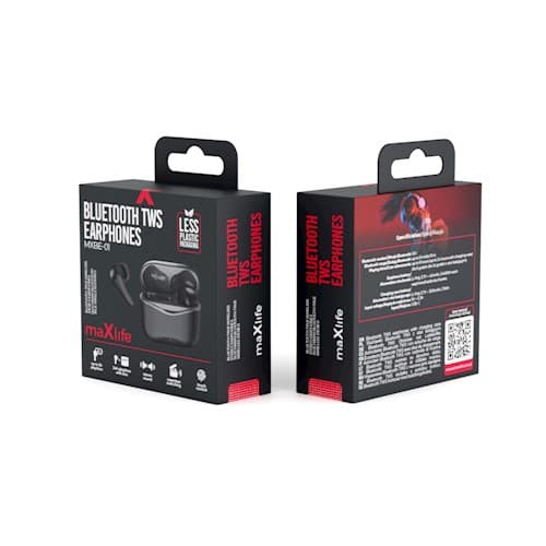 Maxlife MXBE-01 - TWS-hovedtelefoner, sort